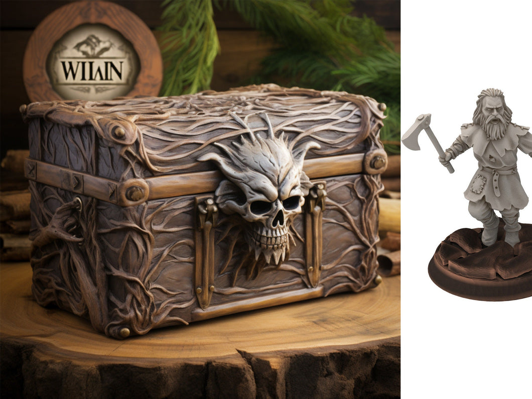Wildmen - Mystery box Angry Wildmen trom the mountains, Discounted surprise army starter, Middle rings miniatures for wargame D&D, Lotr...