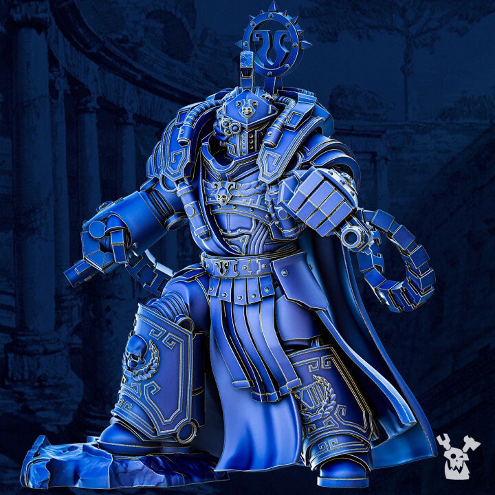 Legio Prima - Veigar Prima Manus, mechanized infantry, post apocalyptic empire, usable for tabletop wargame.