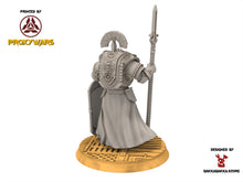 Load image into Gallery viewer, Legio Prima - Agamemnon The Cohorte Commander, mechanized infantry, post apocalyptic empire, usable for tabletop wargame.
