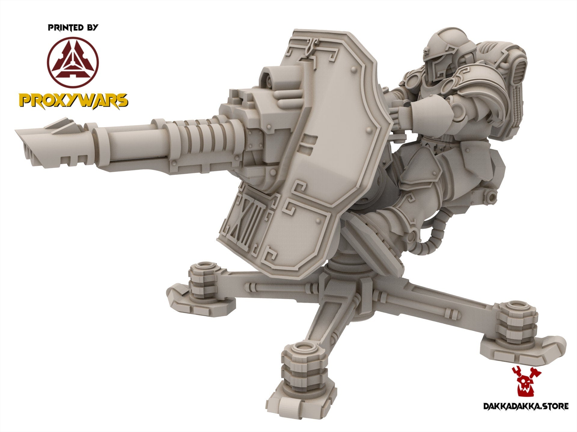 Legio Prima - Victrix Support Turret, mechanized infantry, post apocalyptic empire, usable for tabletop wargame.