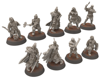 Undead Ghosts - Zombies of the old battlefield, marshland of the east, Ghosts of the old world miniatures for wargame D&D, LOTR...