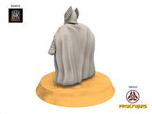 Load image into Gallery viewer, Gandor - Halfmen Guard, Defender of the city wall, miniature for wargame D&amp;D, Lotr... Khurzluk Miniatures
