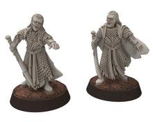 Load image into Gallery viewer, Undead Ghosts - Elven specters of the old battlefield, marshland of the east, Ghosts of the old world miniatures for wargame D&amp;D, LOTR...
