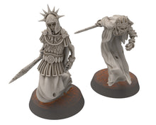 Load image into Gallery viewer, Undead Ghosts - Treasure of the Spectre old battlefield, marshland of the east, Ghosts of the old world miniatures for wargame D&amp;D, LOTR...
