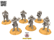 Load image into Gallery viewer, Orc horde - Blood-Handed Crossbow with armour , Orc warriors warband, Davale, Middle rings miniatures pour wargame D&amp;D, Lotr...
