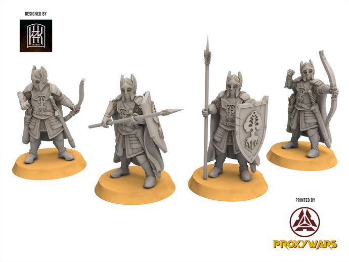 Gandor - Guard of the Fountain, Defender of the city wall, miniature for wargame D&D, Lotr... Khurzluk Miniatures