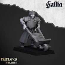 Load image into Gallery viewer, Arthurian Knights - Gallia Trebuchet, for Oldhammer, king of wars, 9th age
