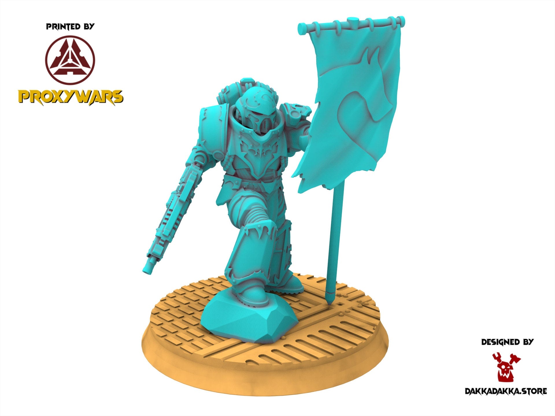 Legio Prima - Scylla Banner, mechanized infantry, post apocalyptic empire, usable for tabletop wargame.