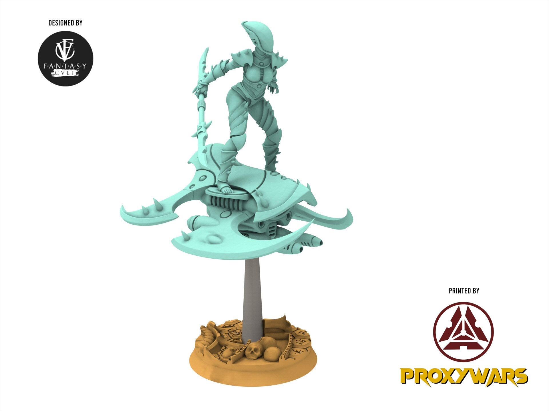 Dark city - Warriors on Dark Slicers, Troll Dark Eldar Drow