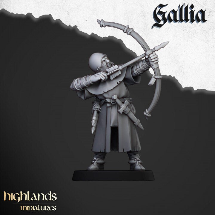 Arthurian Knights - Gallia Archer, for Oldhammer, king of wars, 9th age