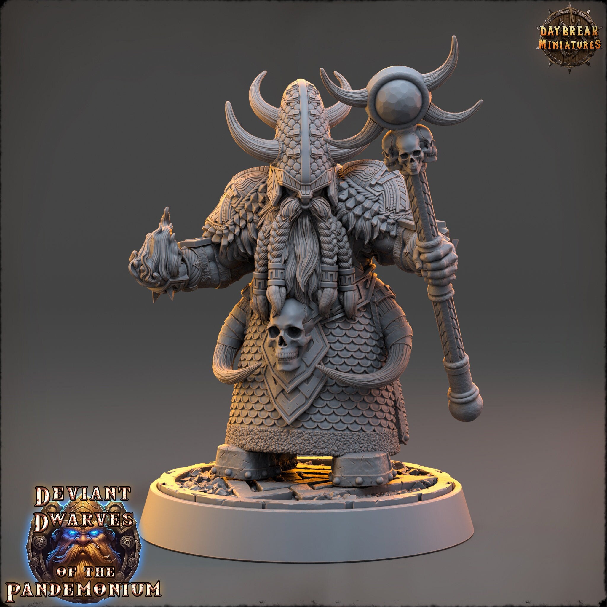 Tribe warriors - Kromund The Fire Whisperer - The Mammoth Ogres of Skull Mountain , Pathfinder, Dungeons & Dragons
