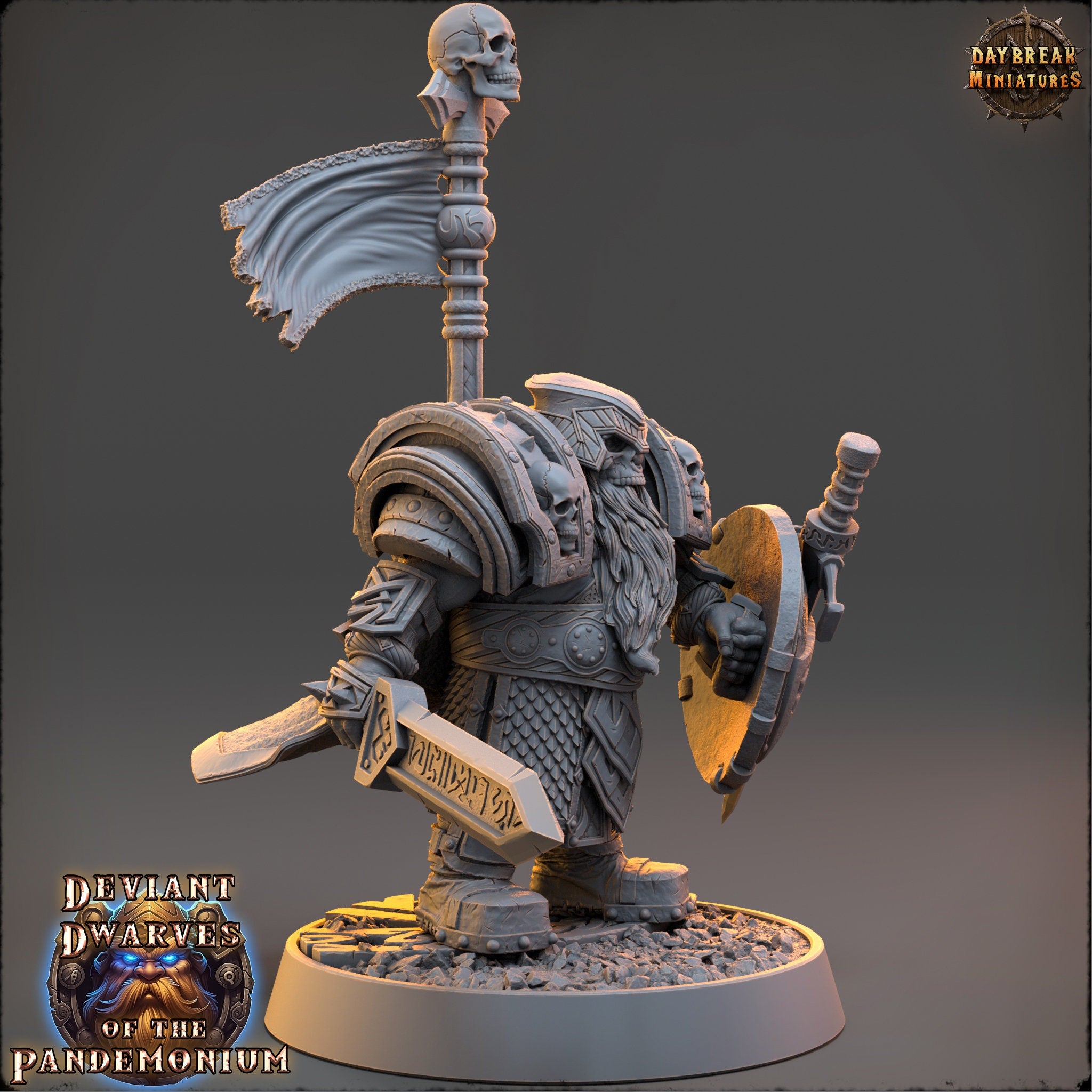 Tribe warriors - Szigalf Skullmount - The Mammoth Ogres of Skull Mountain , Pathfinder, Dungeons & Dragons