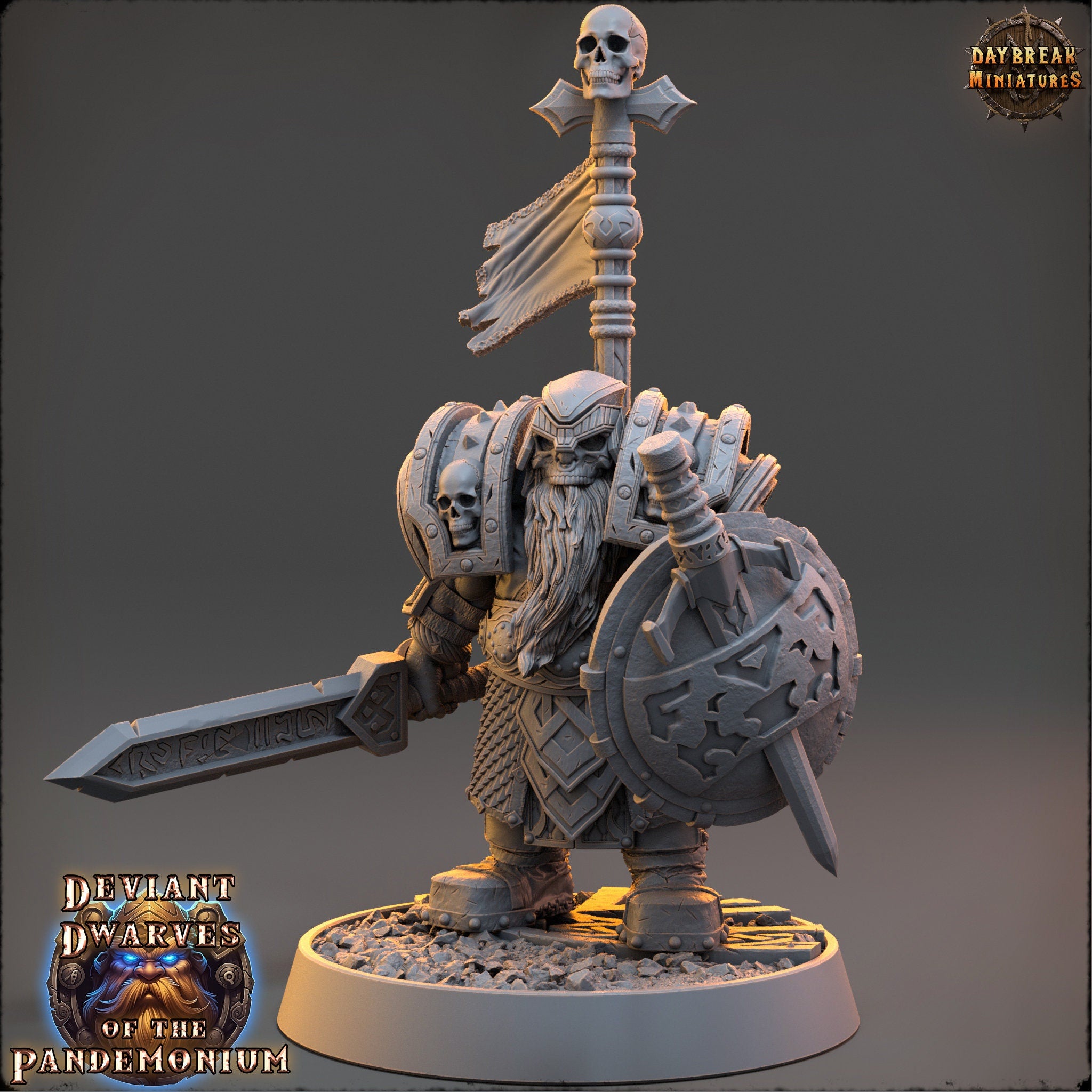 Tribe warriors - Szigalf Skullmount - The Mammoth Ogres of Skull Mountain , Pathfinder, Dungeons & Dragons