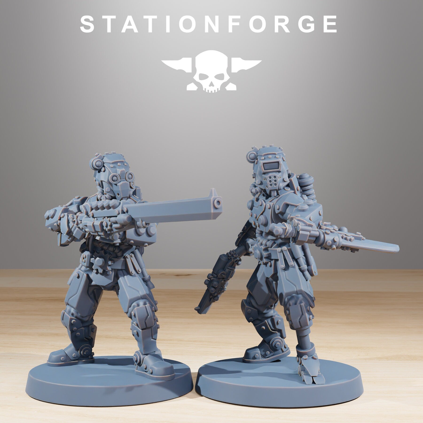 Scavenger - Security patrol, mechanized infantry, post apocalyptic empire, usable for tabletop wargame.