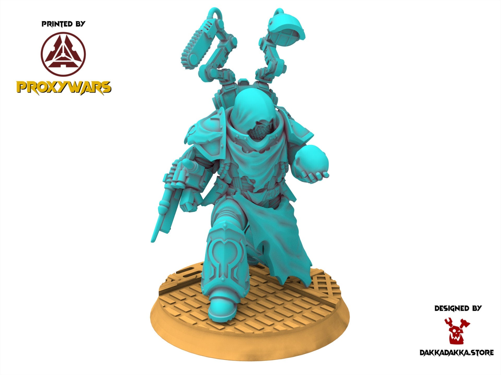 Legio Prima - Scylla Cauros Apothecary, mechanized infantry, post apocalyptic empire, usable for tabletop wargame.