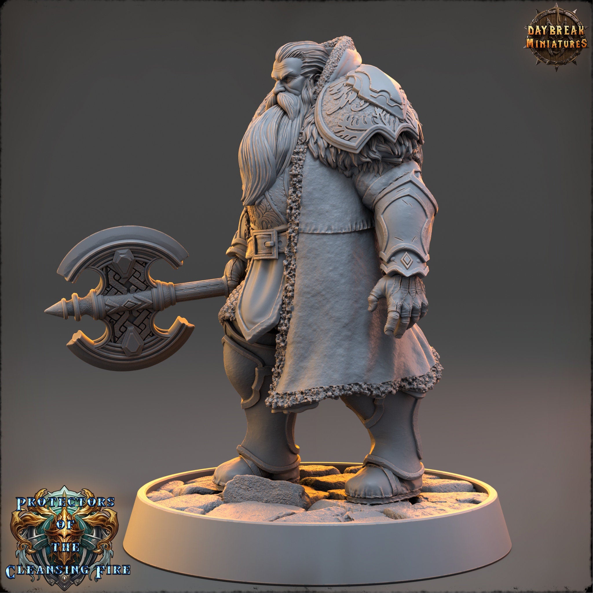 Guardian of the light - Baron Umber Blazeon - The Protectors of the Cleansing Fire , Pathfinder, Dungeons & Dragons