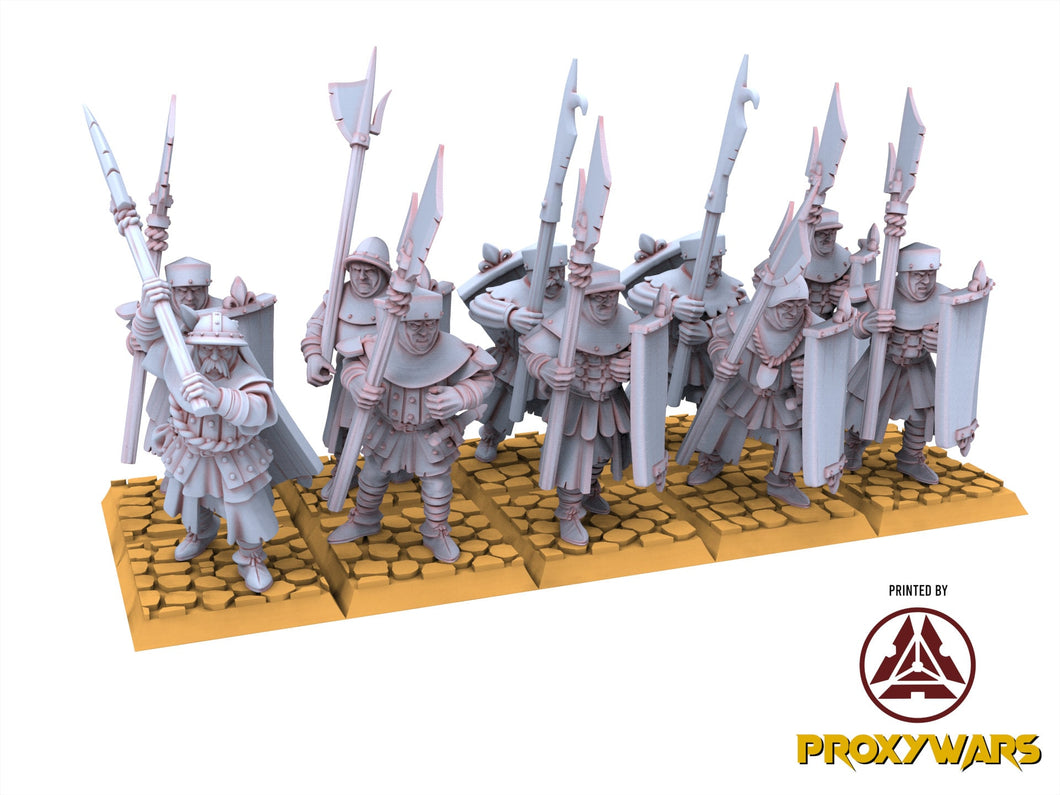 Arthurian Knights - Gallia Men at Arms, for Oldhammer, king of wars, 9th age