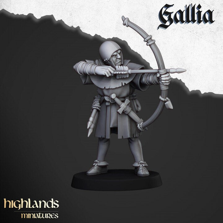 Arthurian Knights - Gallia Archer, for Oldhammer, king of wars, 9th age