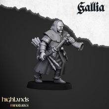 Load image into Gallery viewer, Arthurian Knights - Gallia Archer, for Oldhammer, king of wars, 9th age
