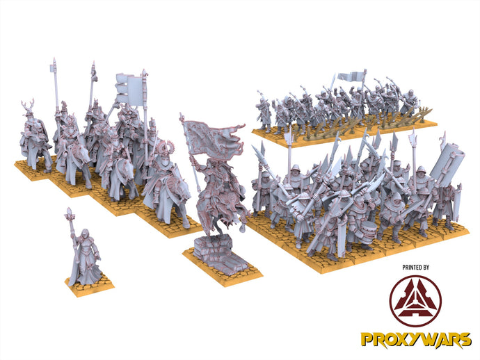 Arthurian Knights - Gallia Bundle V2, for Oldhammer, king of wars, 9th age