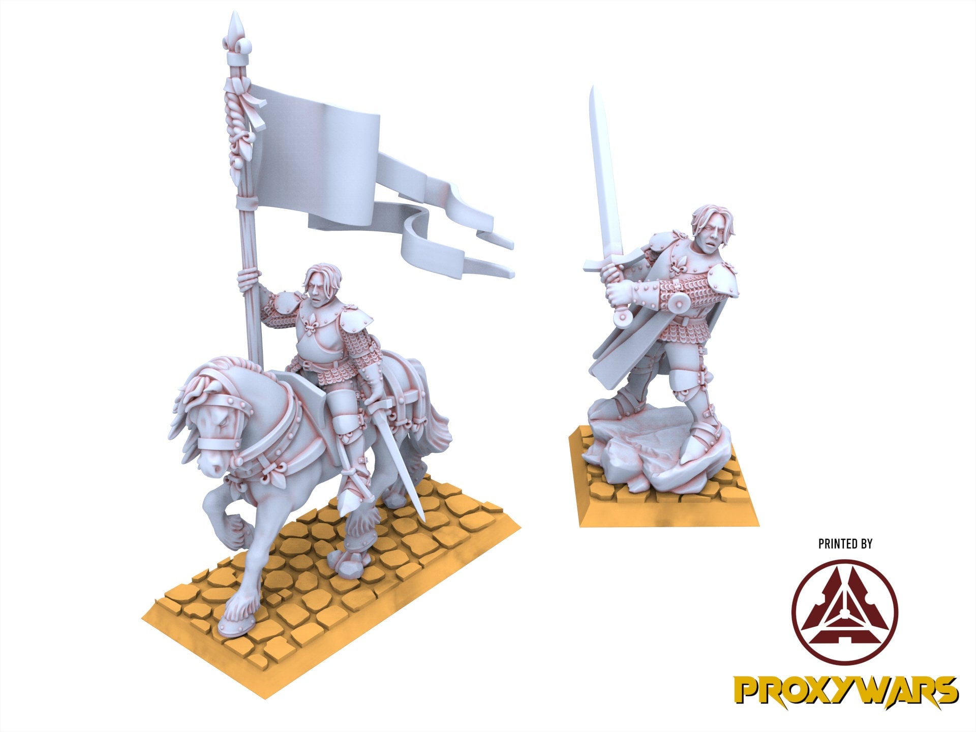 Arthurian Knights - Baroness of Gallia, for Oldhammer, king of wars, 9th age