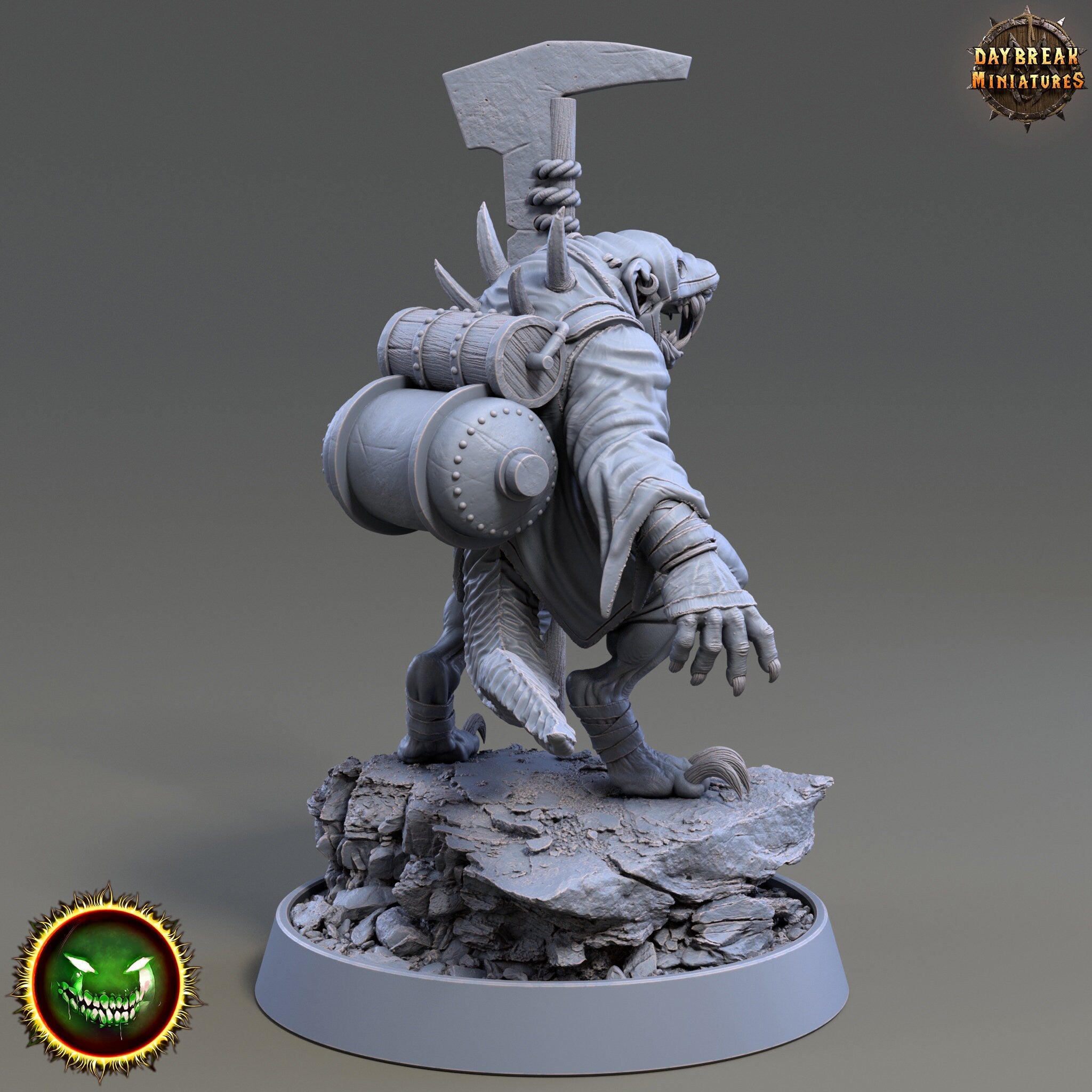 Horde of chaos - Gauger Lepersnout - The Starkharts of Bony Fields , Pathfinder, Dungeons & Dragons