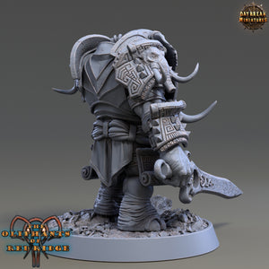 Protector of balance - Cyrus Swordtusk - The Oliphants of Red Ridge