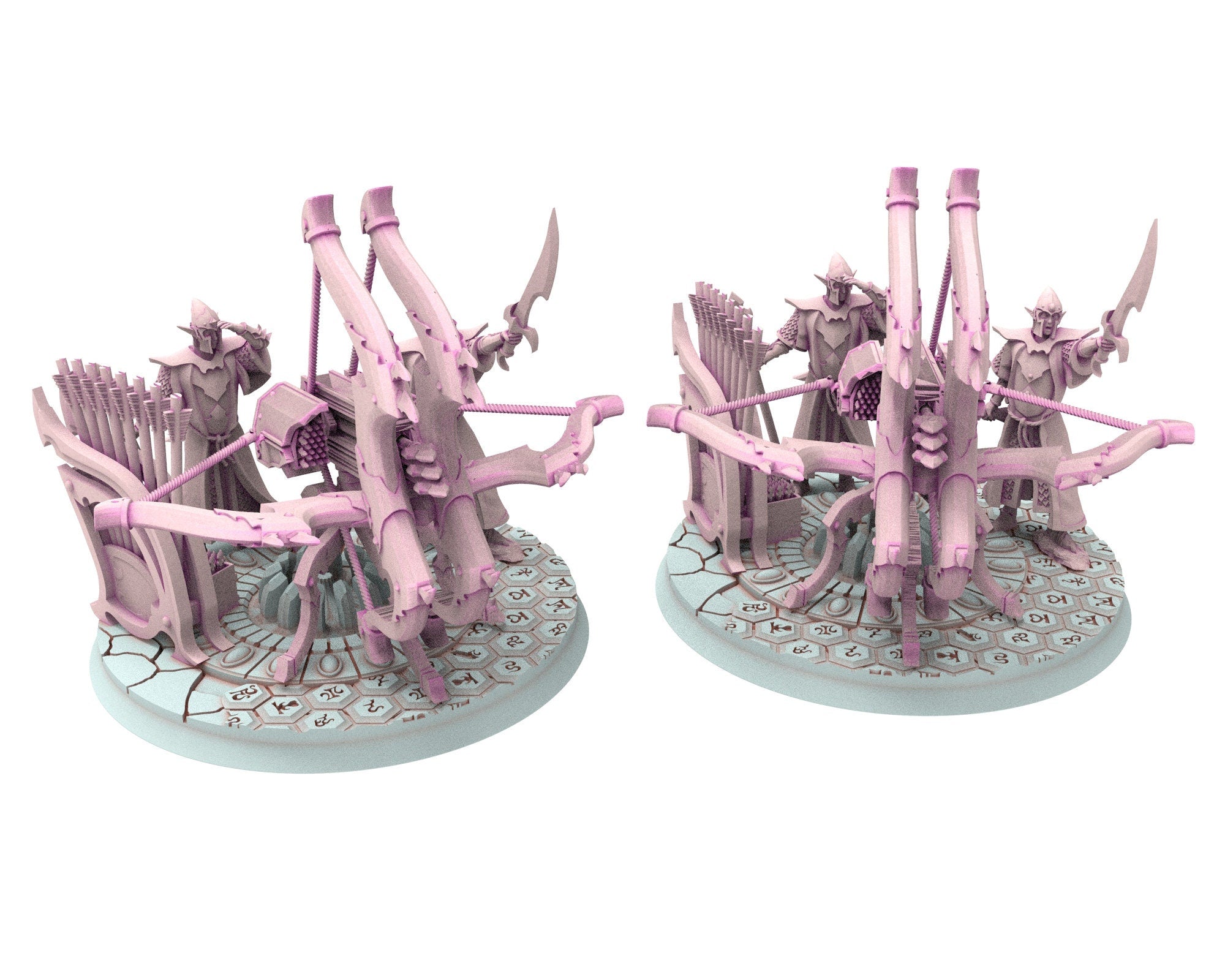 Dark Elves - 32mm Army Starter Bundle, dark elves, Merciless north pillars usable for 9th Age, Fantasy Battle, Oldhammer, King of war, D&D