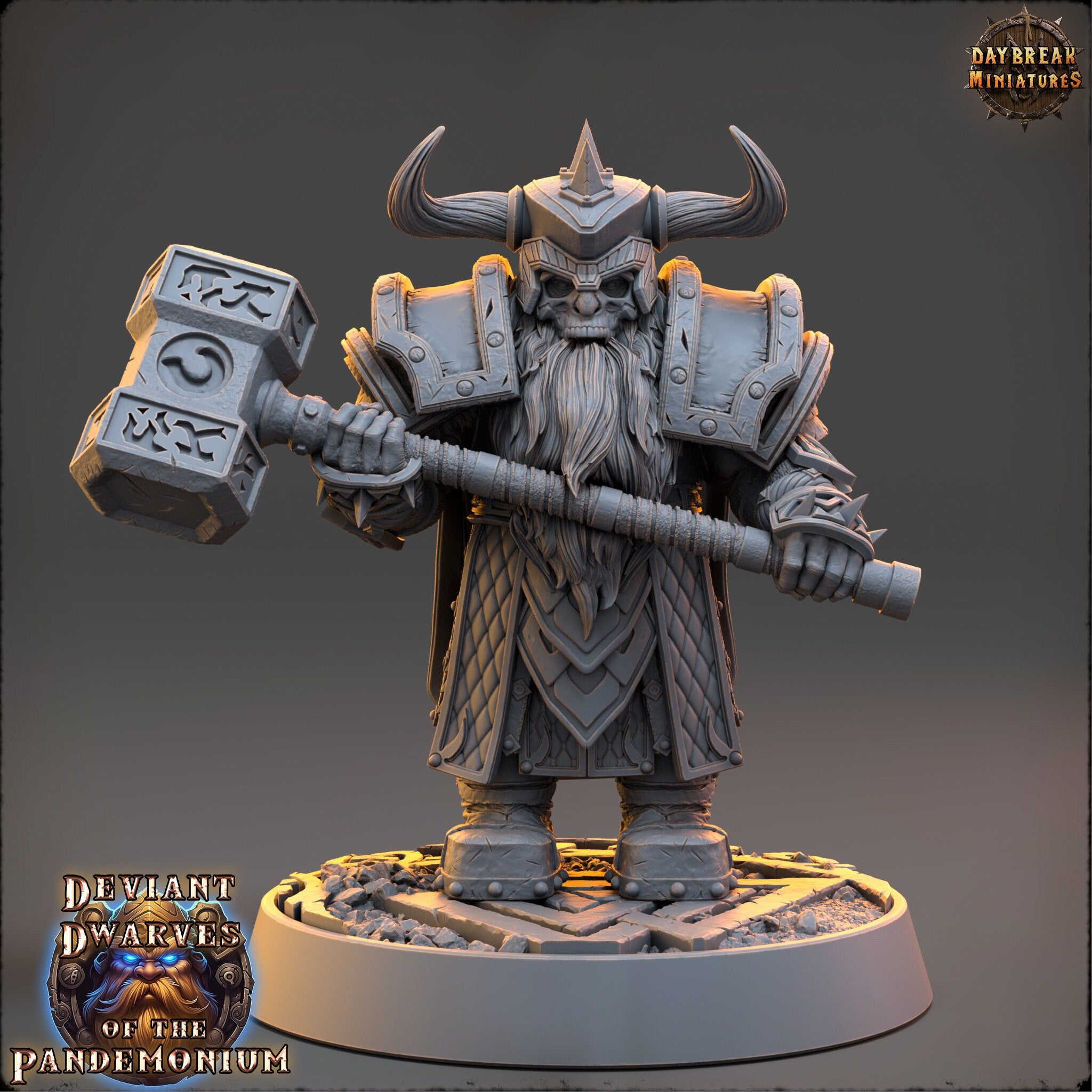 Tribe warriors - Dunko Ghoulhammer - The Mammoth Ogres of Skull Mountain , Pathfinder, Dungeons & Dragons
