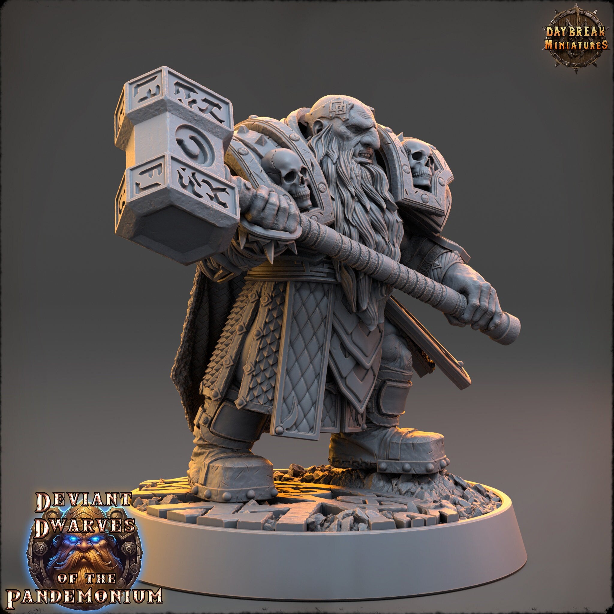 Tribe warriors - Joriz Dammerung - The Mammoth Ogres of Skull Mountain , Pathfinder, Dungeons & Dragons