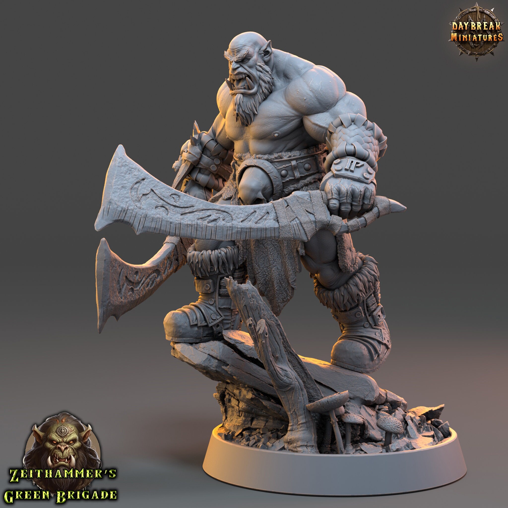 Warriors of chaos - Grozler Hang - Zeithammer’s Green Brigade, Pathfinder, Dungeons & Dragons