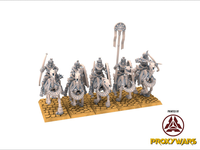 Eternal Dynasties - Ancient Skeletal Cavalry with Bows, The Ancient Skeletons, Fantasy Battle, Oldhammer, King of war, D&D