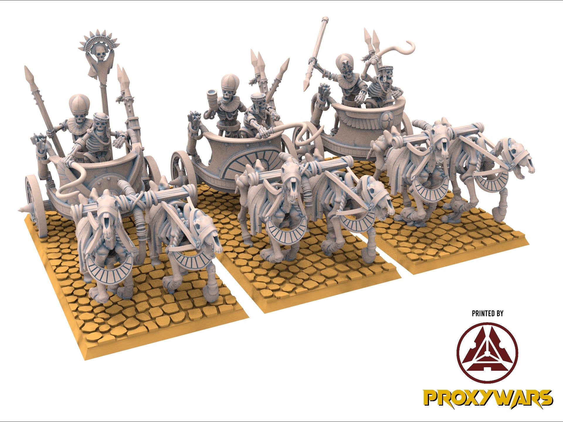 Eternal Dynasties - Ancient Skeletal Bundle V1, The Ancient Skeletons, Fantasy Battle, Oldhammer, King of war, D&D