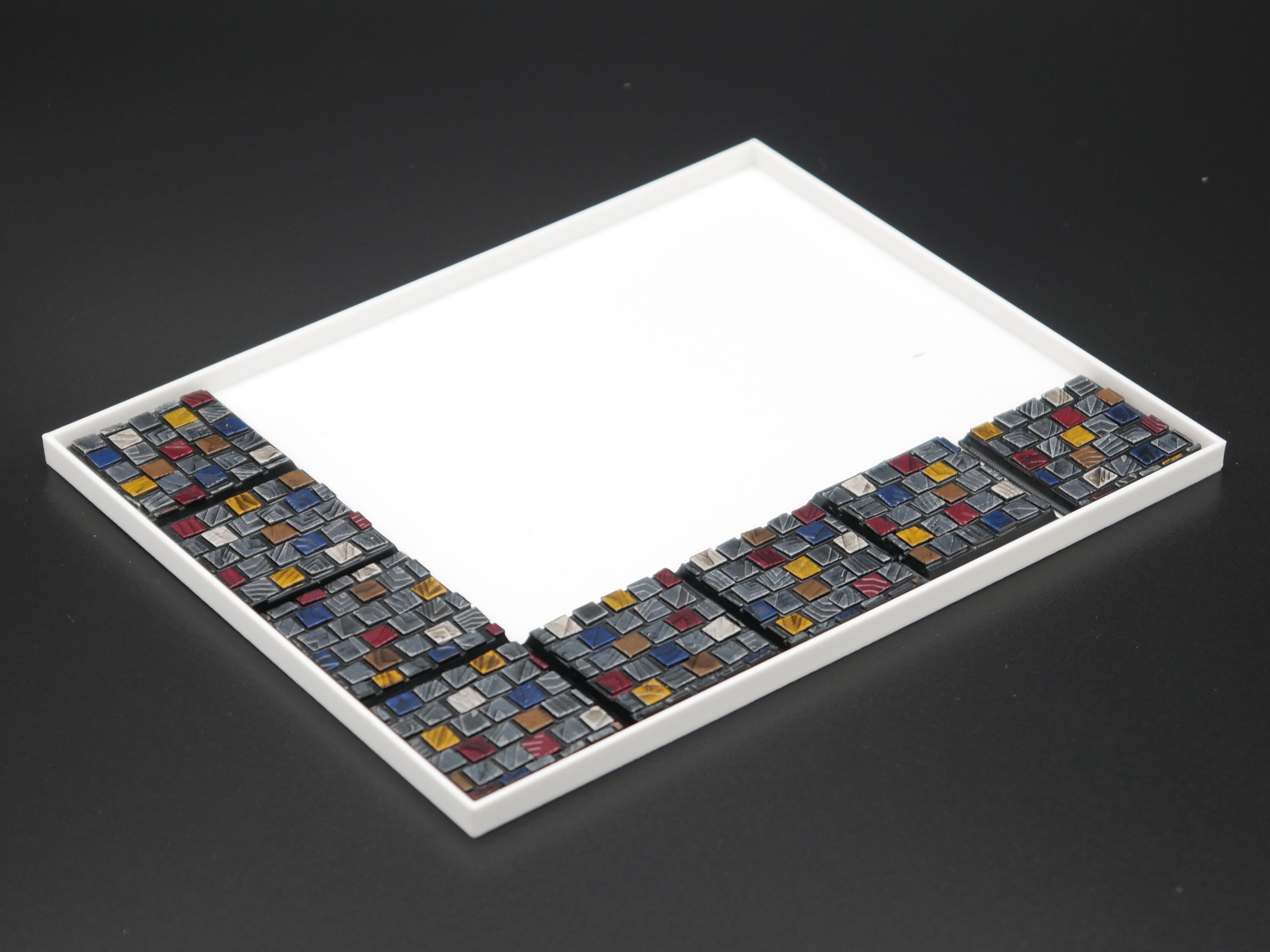 Movement Tray for base square 30mm, arthurian, orc, dwarves, lost temple, beastmen, undead, sylvan