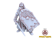 Load image into Gallery viewer, Arthurian Knights - Gallia Pilgrims, for Oldhammer, king of wars, 9th age
