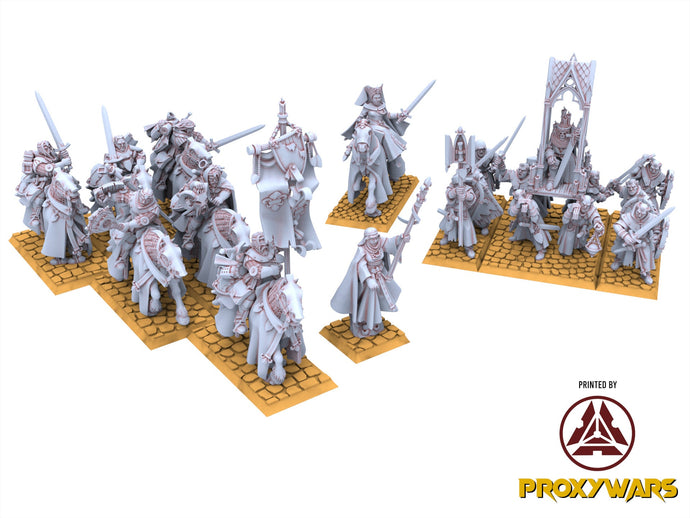 Arthurian Knights - Gallia Bundle V3, for Oldhammer, king of wars, 9th age