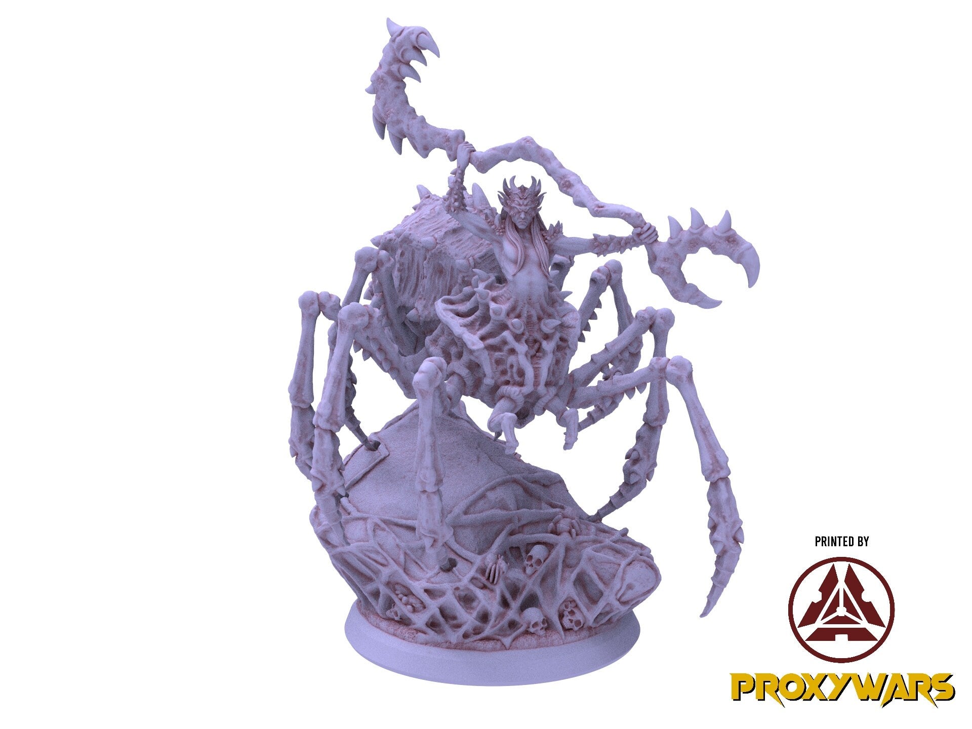 Shadowbound Knights - Lirael, Moonshadow Drider, The Nightfall Cult, Ennemy, Flesh of Gods, for Wargames, Dungeons & Dragons TTRPG