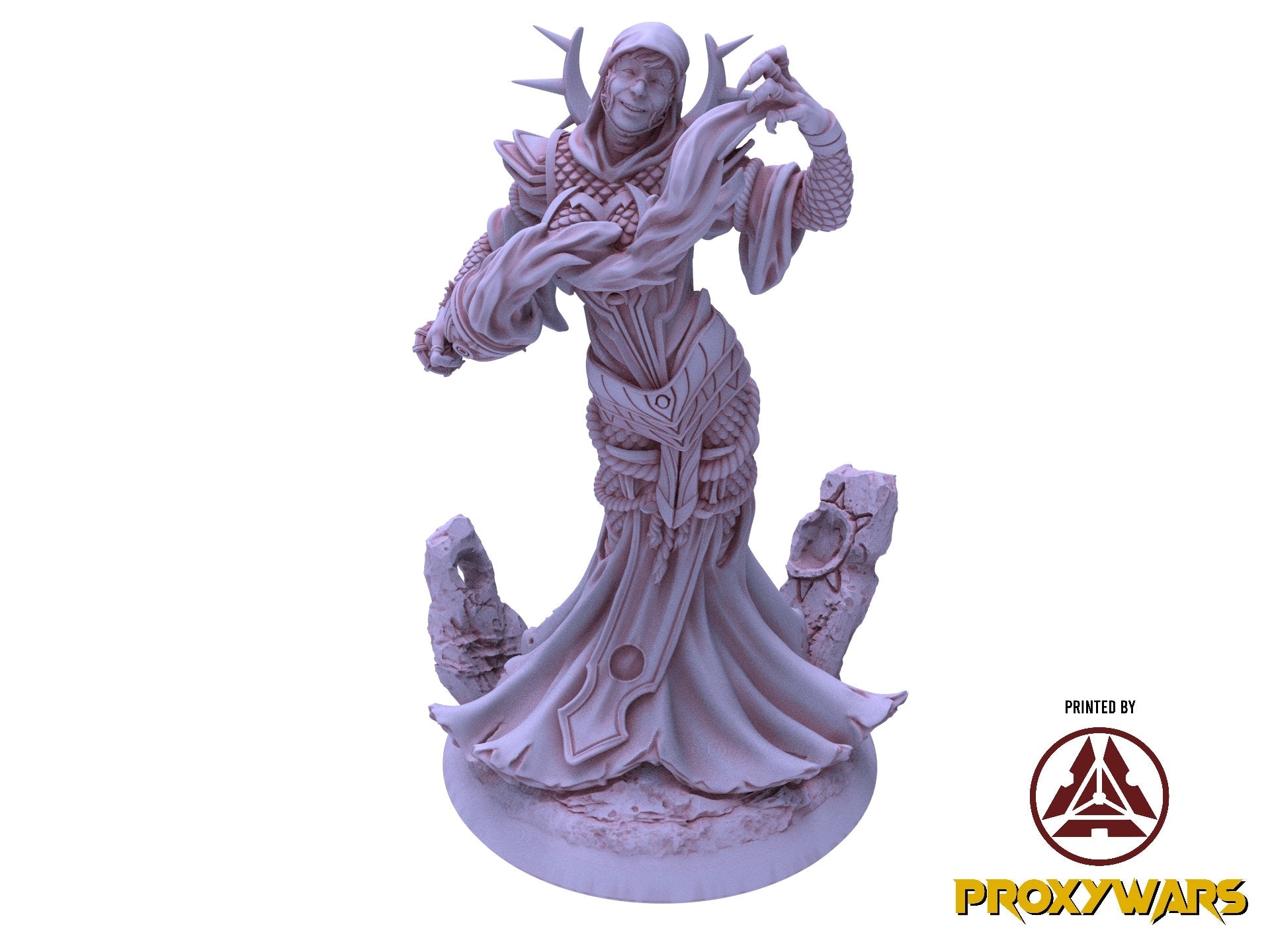 Shadowbound Knights - Umbral Sentinel 02, The Nightfall Cult, Ennemy, Flesh of Gods, for Wargames, Dungeons & Dragons TTRPG