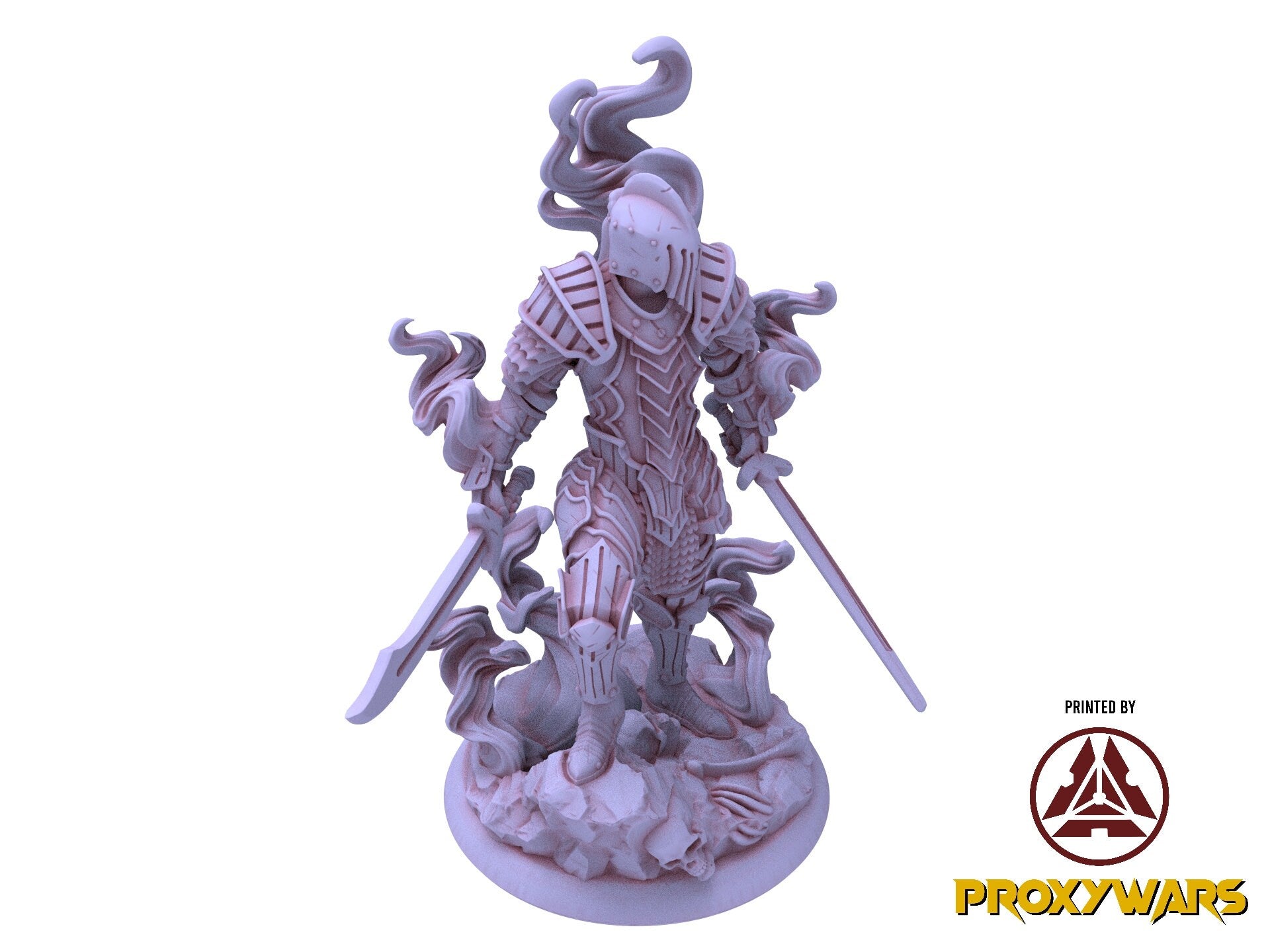 Shadowbound Knights - Umbral Sentinel 01, The Nightfall Cult, Ennemy, Flesh of Gods, for Wargames, Dungeons & Dragons TTRPG