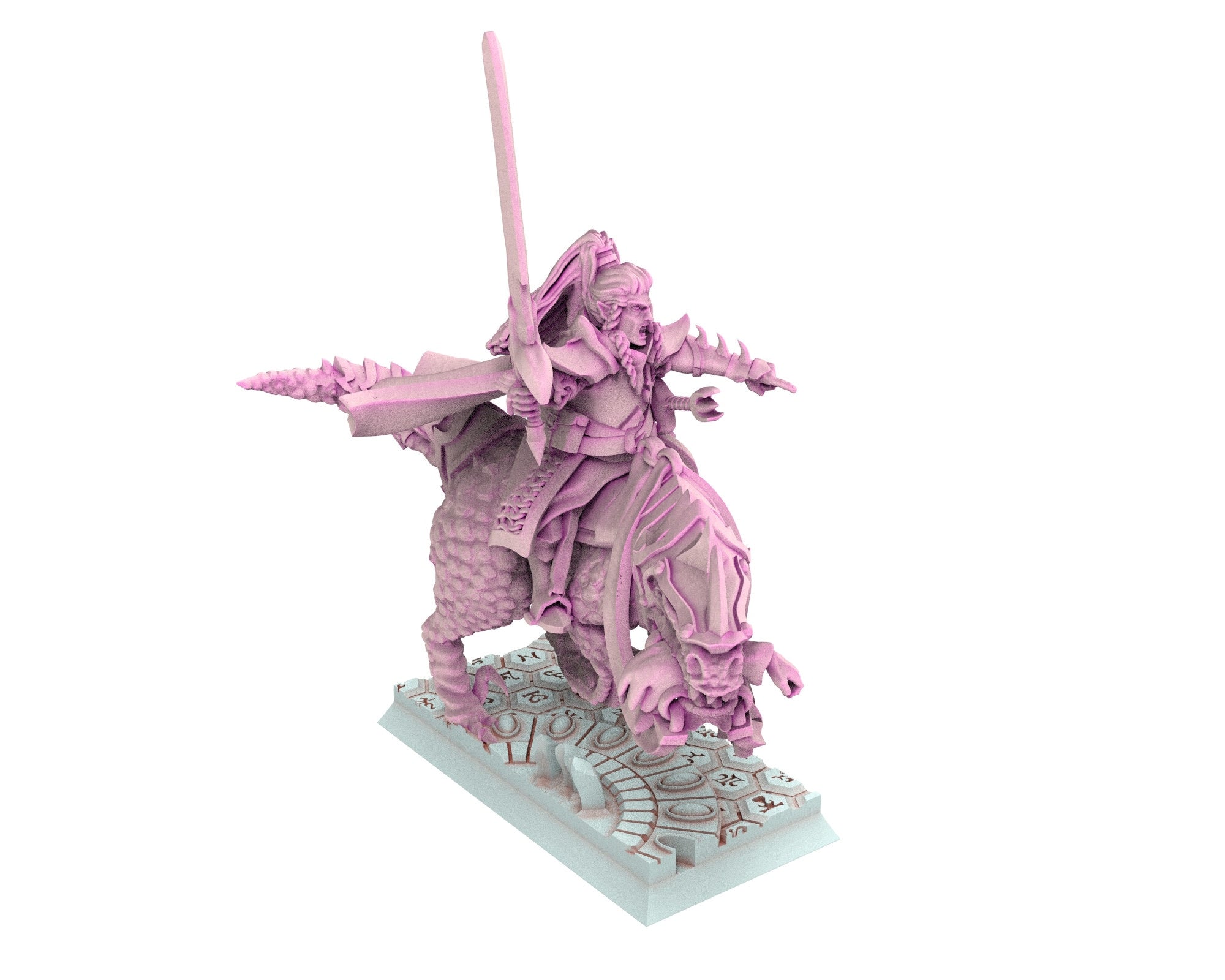 Dark Elves - 3 Units Bundle little army, dark elves, Merciless north pillars usable for 9th Age, Fantasy Battle, Oldhammer, King of war, D&D