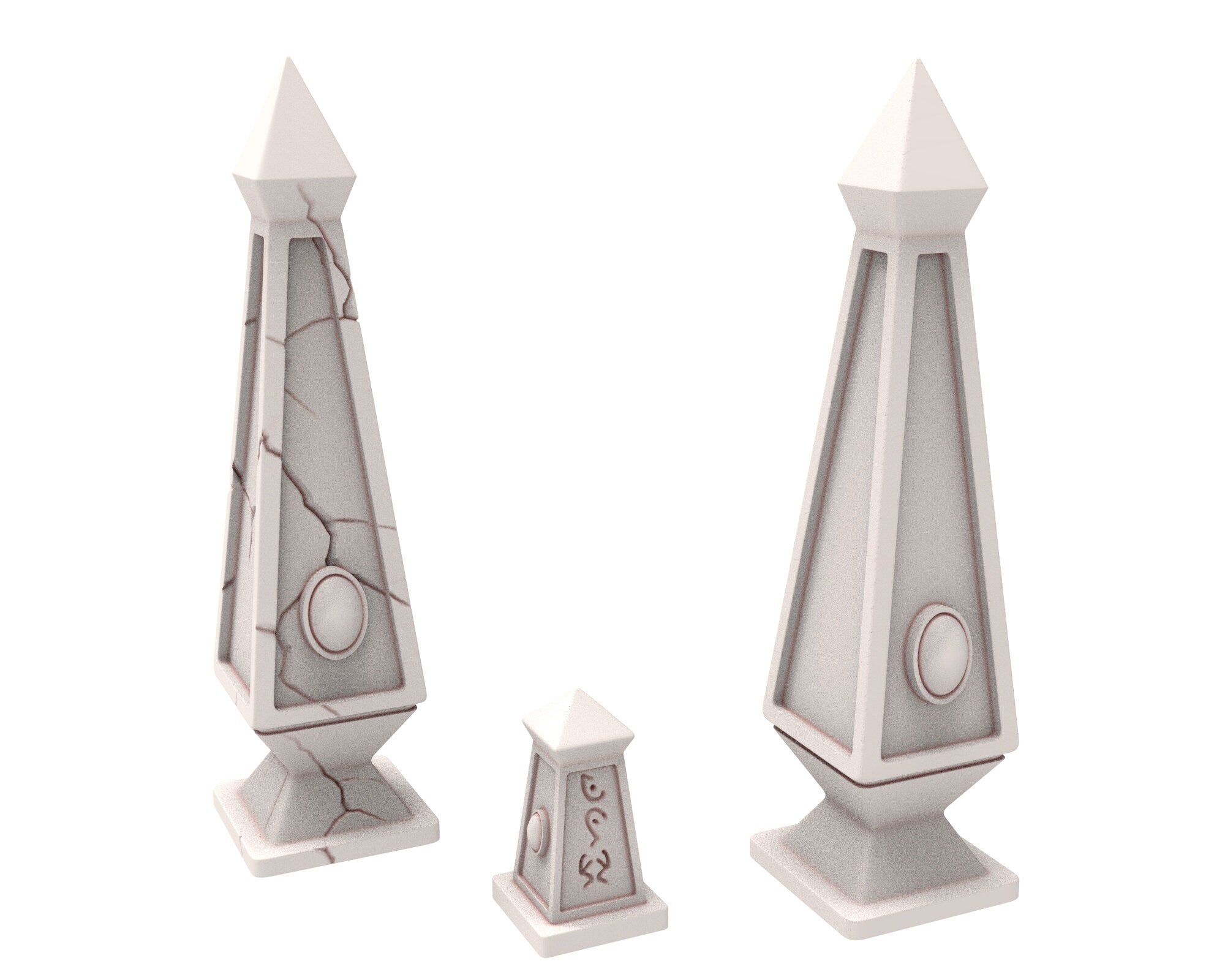 Hight Elves - 28mm Elven Obelisks, Fantasy elves, Landor usable for 9th Age, Fantasy Battle, Oldhammer, King of war, D&D