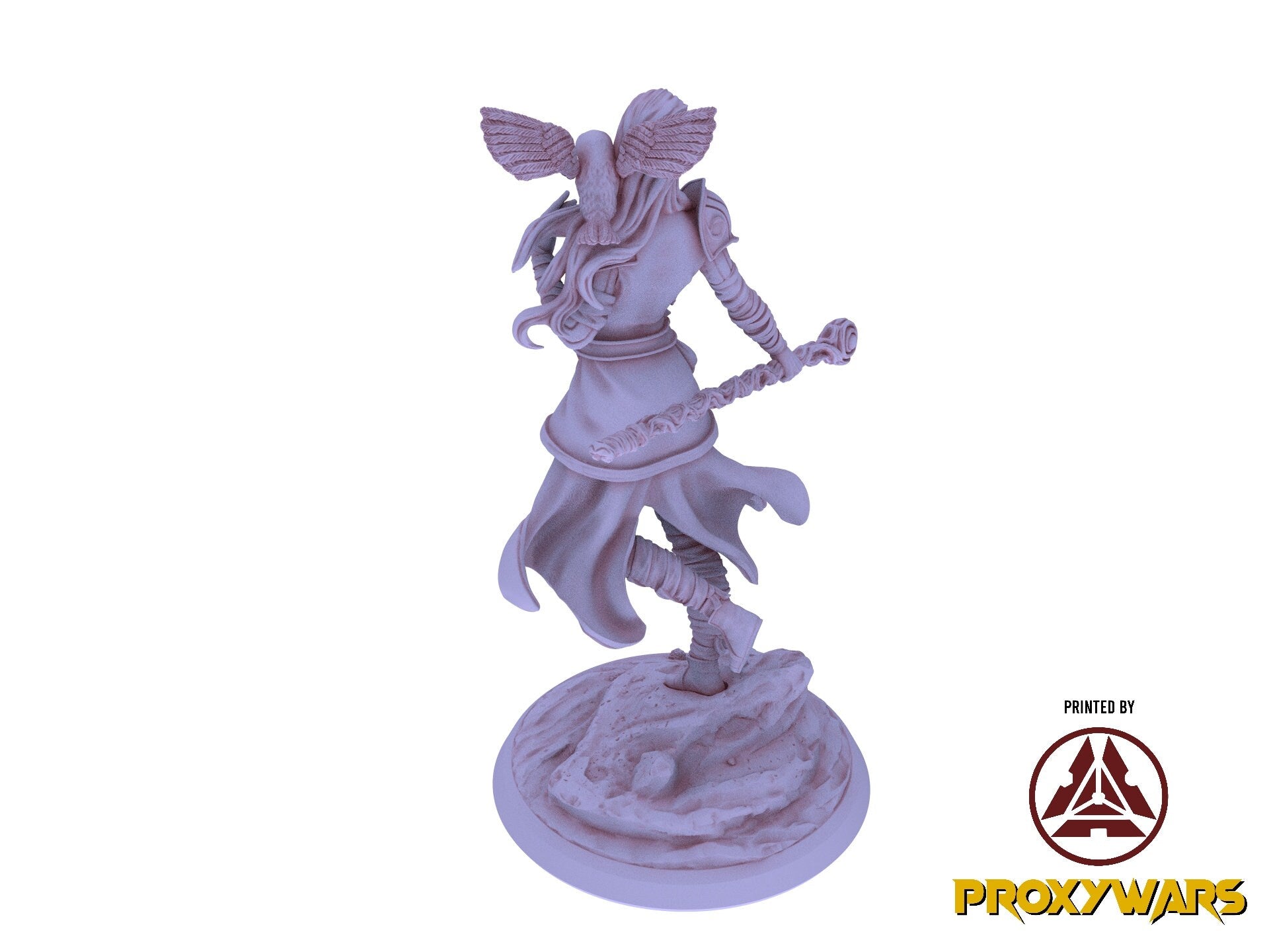 Shadowbound Knights - Aurae, Elf Astral Cleric, The Nightfall Cult, Hero, Flesh of Gods, for Wargames, Dungeons & Dragons TTRPG