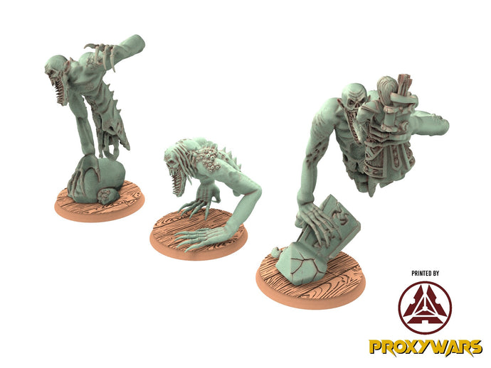 Zombie Pirates - Sea Ghouls, The dreaded Zombie Pirates usable for 9th Age, Fantasy Battle, Oldhammer, King of war, D&D