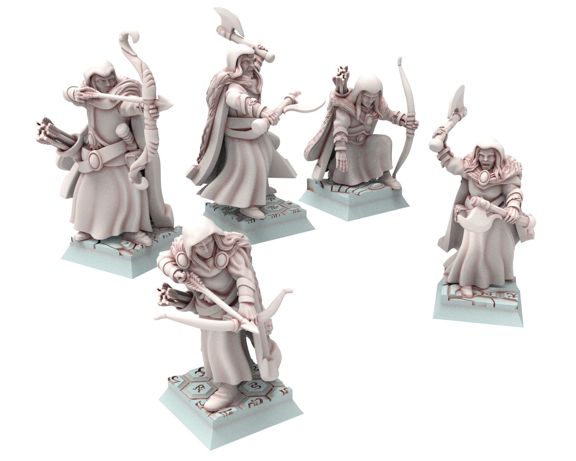 Hight Elves - 28mm Chariot Elite Lion Guard, Fantasy elves, Insular Kingdom usable for 9th Age, Fantasy Battle, Oldhammer, King of war, D&D
