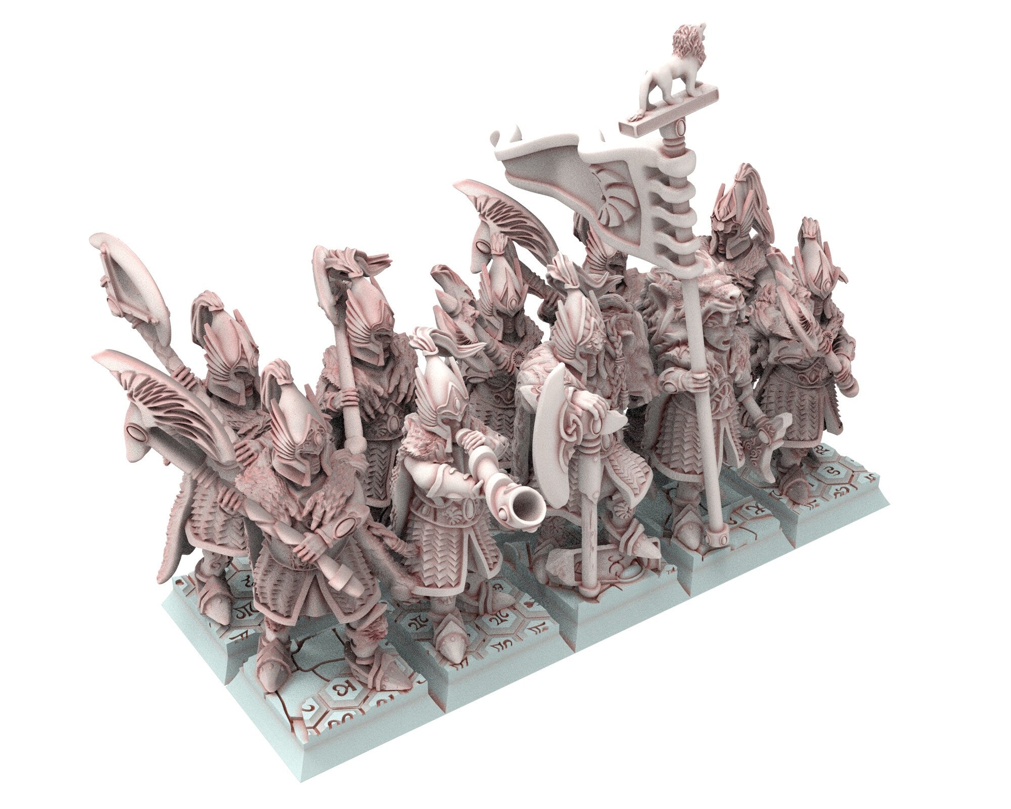 Hight Elves - 28mm Lion Guard Army bundle, Fantasy elves, Insular Kingdom usable for 9th Age, Fantasy Battle, Oldhammer, King of war, D&D