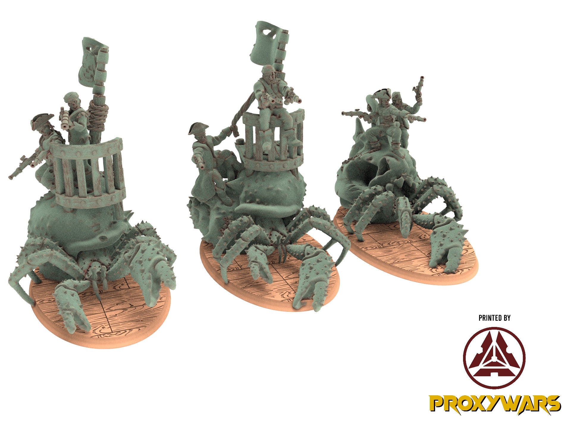 Zombie Pirates - Rotten Crabs, The dreaded Zombie Pirates usable for 9th Age, Fantasy Battle, Oldhammer, King of war, D&D