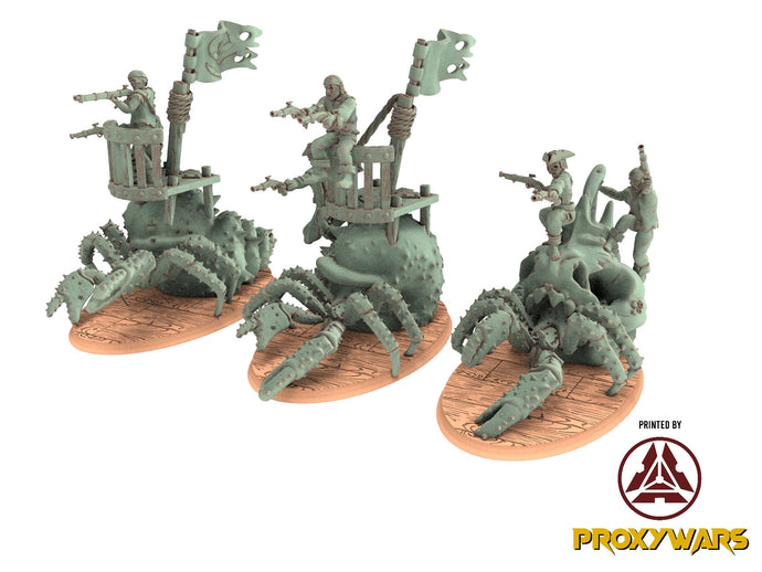 Zombie Pirates - Rotten Crabs, The dreaded Zombie Pirates usable for 9th Age, Fantasy Battle, Oldhammer, King of war, D&D