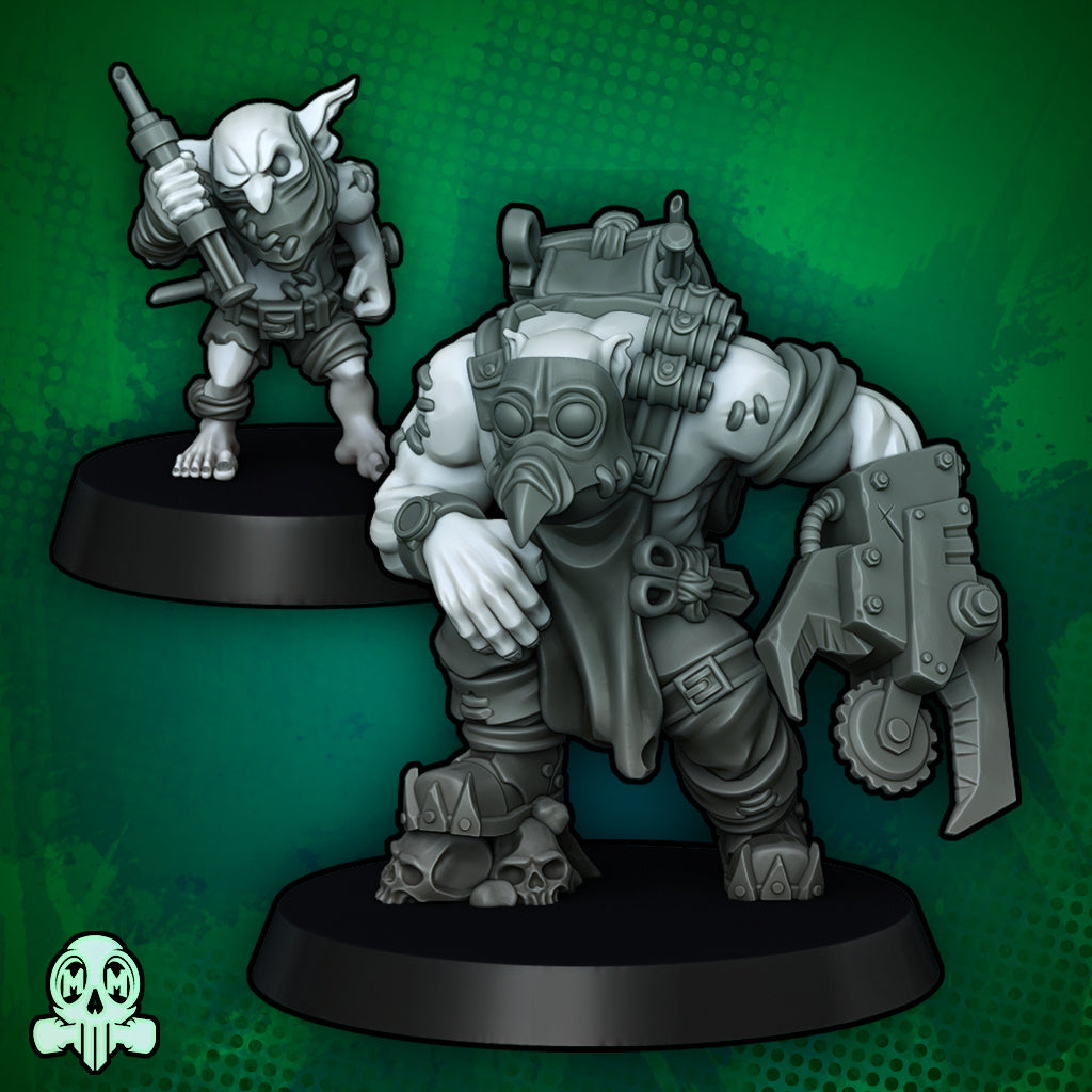 Green Skin - Orc Medic and Goblin Sidekick