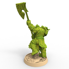 Load image into Gallery viewer, Green Skin -Frogrik the Severer, The Powerbrokers of the Void, daybreak miniatures
