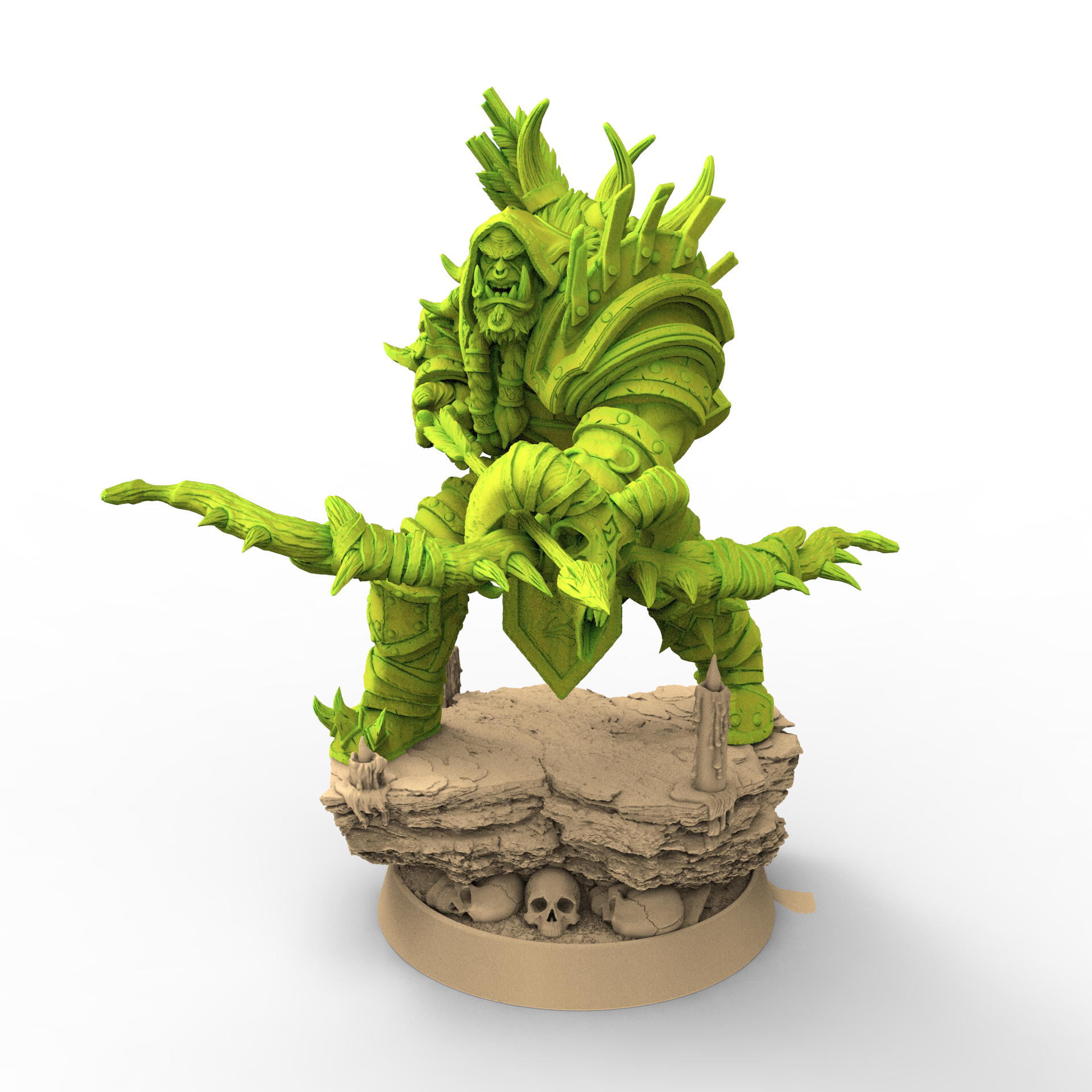 Green Skin -Bundle x9 Orks, The Powerbrokers of the Void, daybreak miniatures